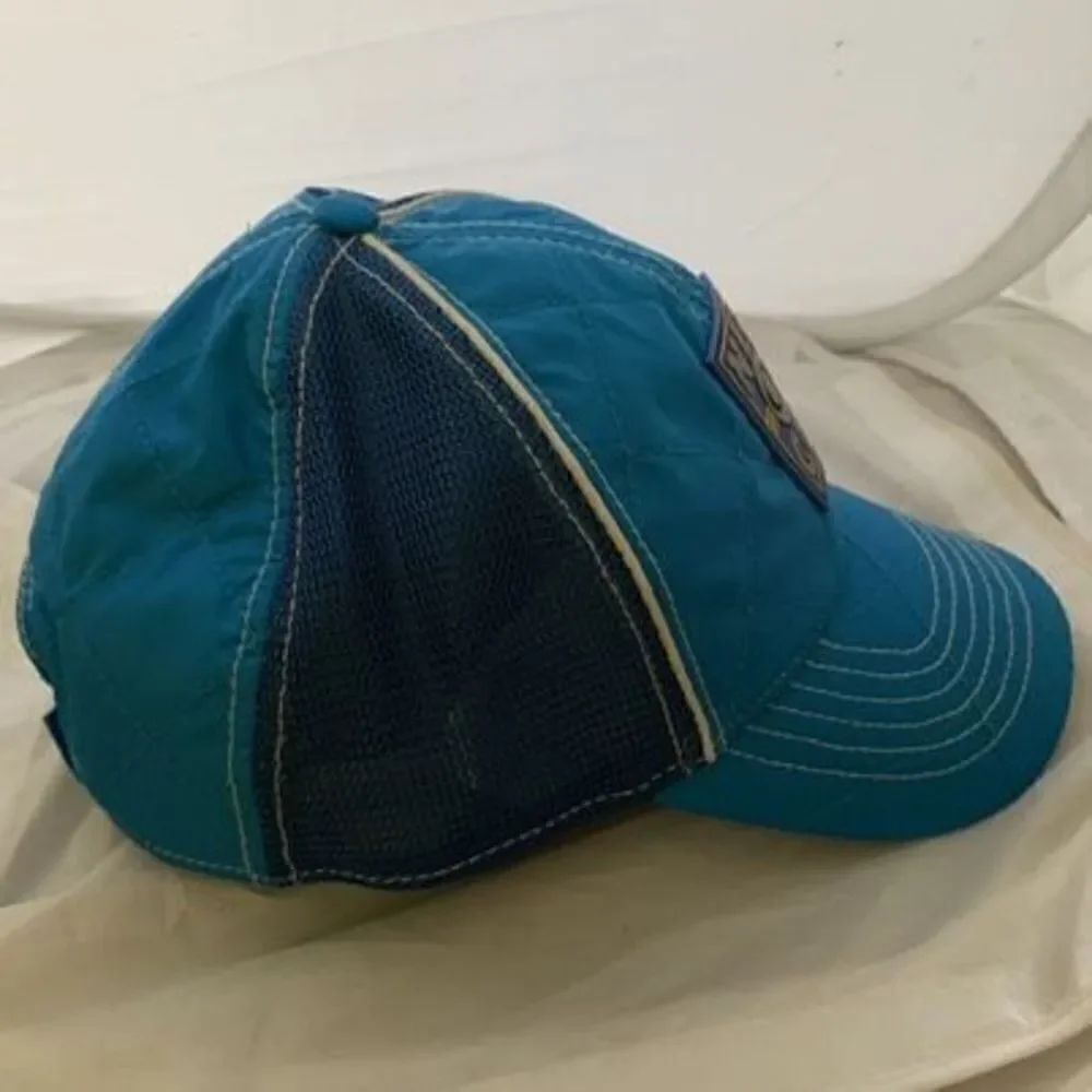 NFL on CBS Sports Blue Quilted Adjustable Cap Hat *New*